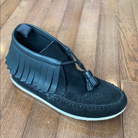 Rag & Bone Black Moccasins Size 7 - Picture 5 of 8